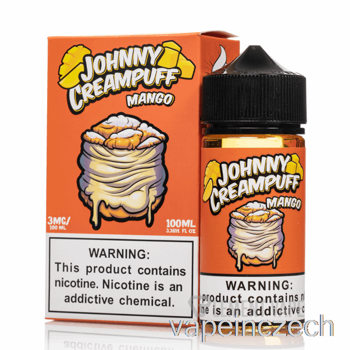 Mango - Johnny Creampuff - 100ml 0mg Vape Bez Nikotinu